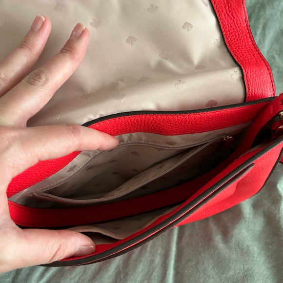 EUC Kate Spade Convertible Hot Pink Crossbody - Picture 6 of 12